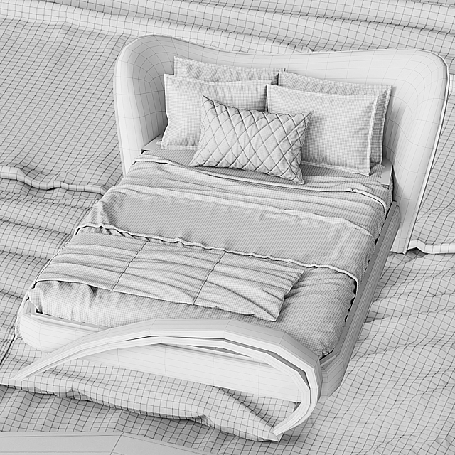 Bed Apriori FA 3DSMax File - thumbnail 5