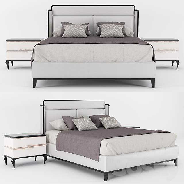 Bed ARArredamenti Dilan 3DSMax File - thumbnail 1