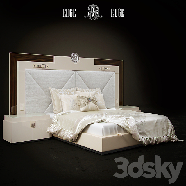 Bed ART EDGE 3DSMax File - thumbnail 1