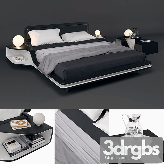 Bed ayrton from estel 2 3dsmax Download - thumbnail 1