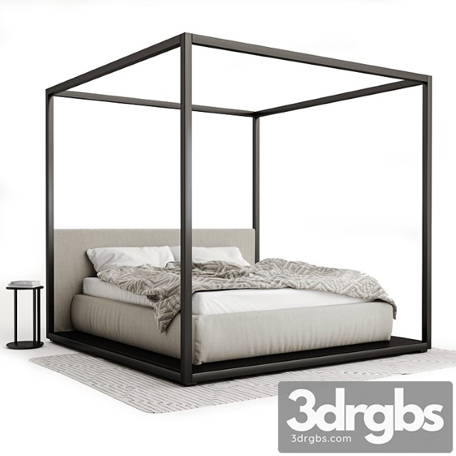 Bed b & b italia alcova 2 3dsmax Download - thumbnail 1