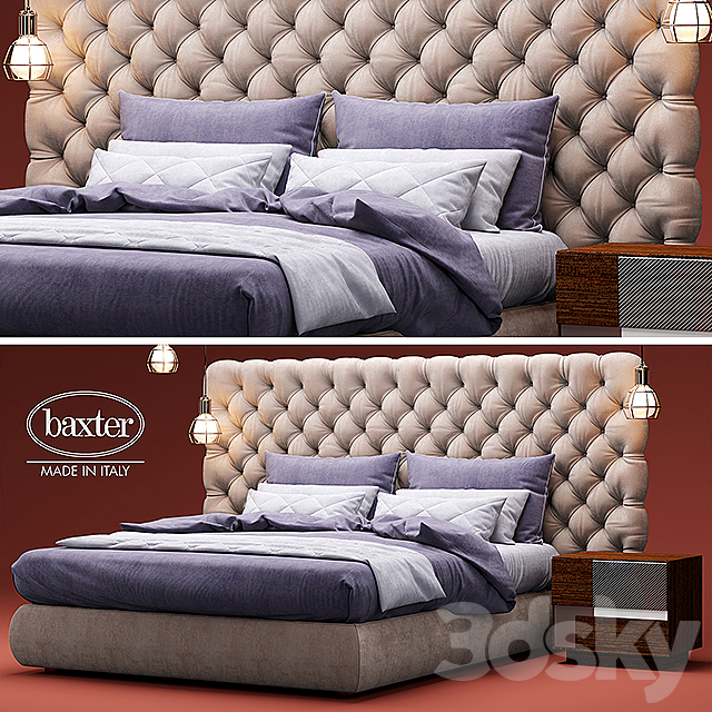 Bed baxter HEAVEN Ottoperotto 3DSMax File - thumbnail 1