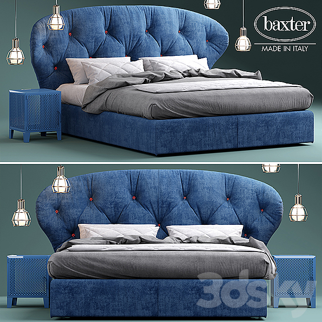 Bed baxter positano 3DSMax File - thumbnail 1