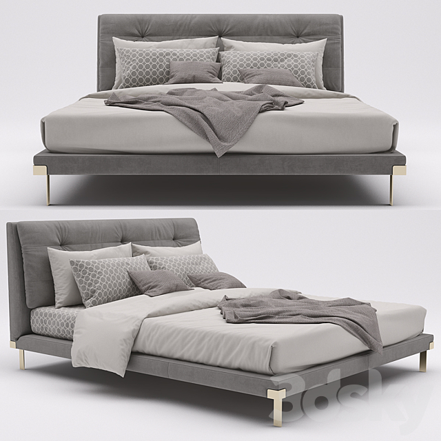 Bed Baxter Viktor 3DSMax File - thumbnail 1