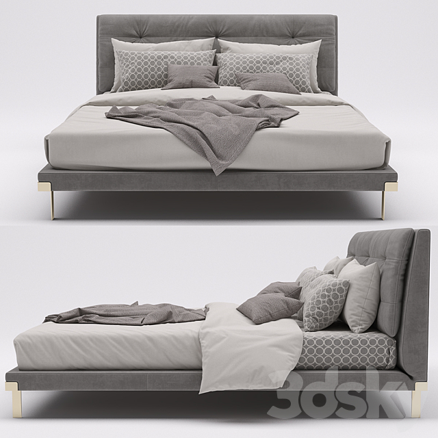 Bed Baxter Viktor 3DSMax File - thumbnail 2