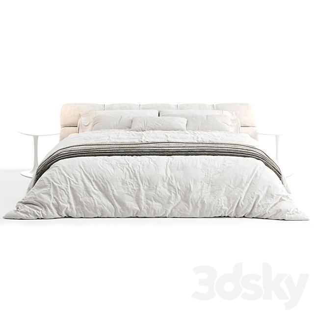 Bed B&B Italia Tufty 3DSMax File - thumbnail 3