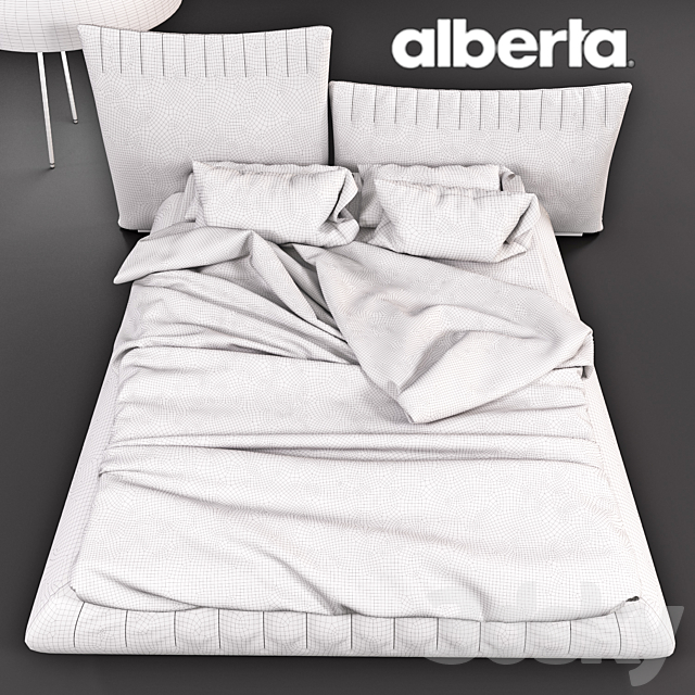 Bed Bellavita Letto Alberta Salotti 3ds Max - thumbnail 2