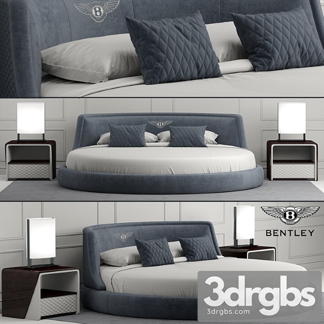 Bed bentley avebury bed 2 3dsmax Download - thumbnail 1