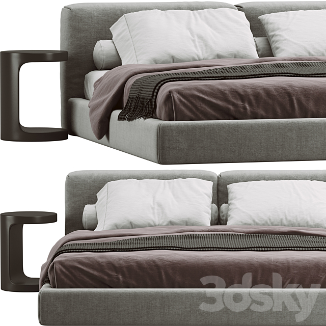 Bed Boca Solft 3DSMax File - thumbnail 4