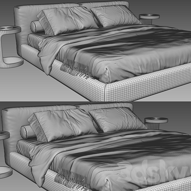 Bed Boca Solft 3DSMax File - thumbnail 5