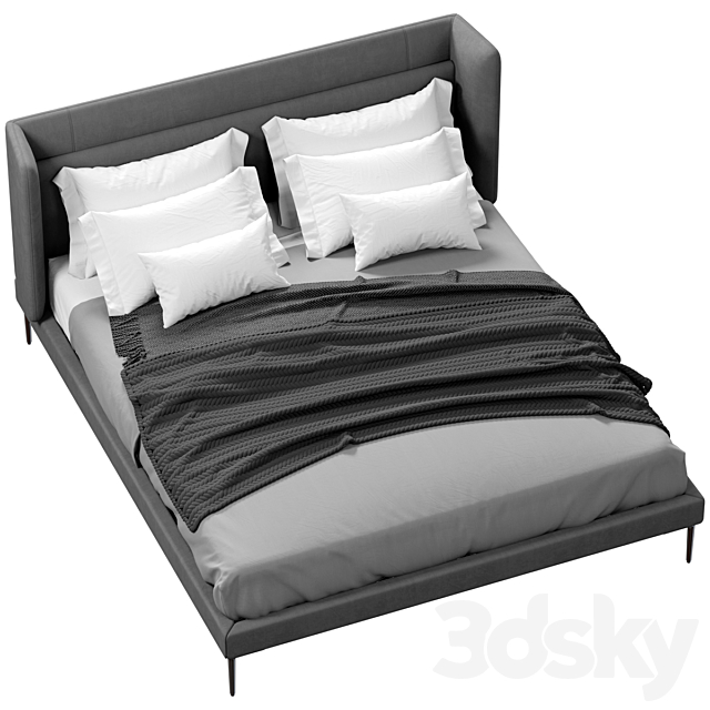 Bed Boconcept AUSTIN 3DSMax File - thumbnail 2