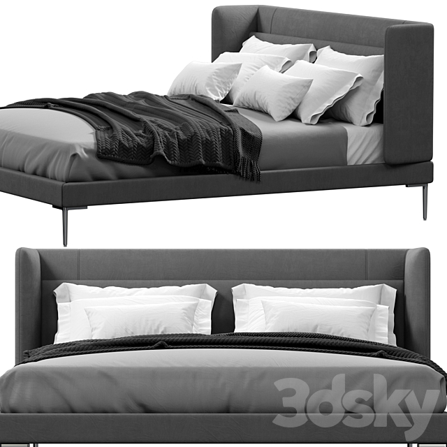 Bed Boconcept AUSTIN 3DSMax File - thumbnail 4