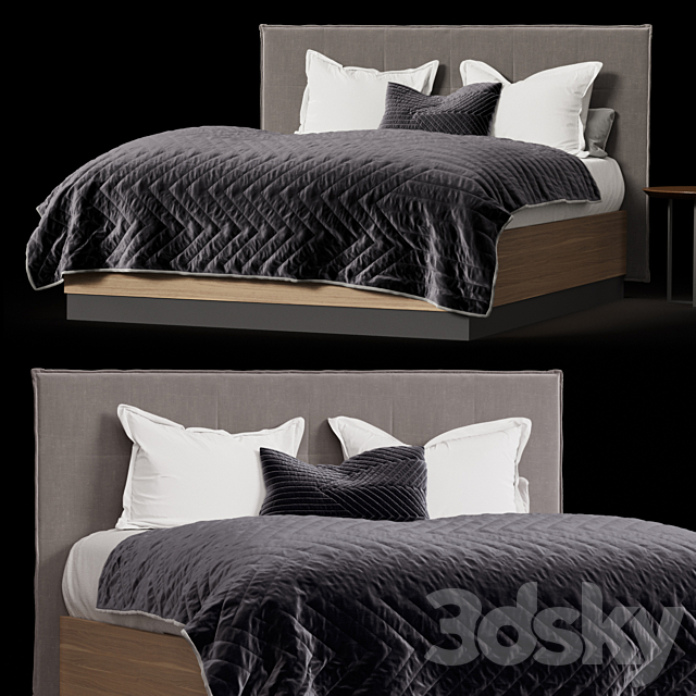 Bed Boconcept Lugano 3DSMax File - thumbnail 1