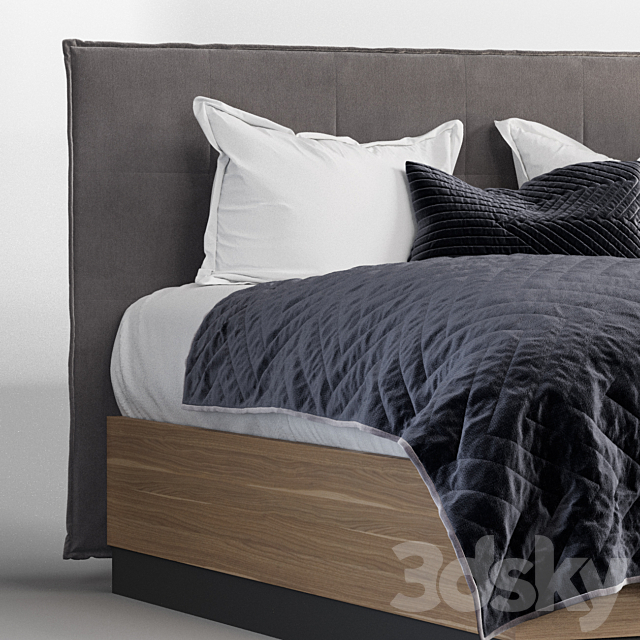 Bed Boconcept Lugano 3DSMax File - thumbnail 2