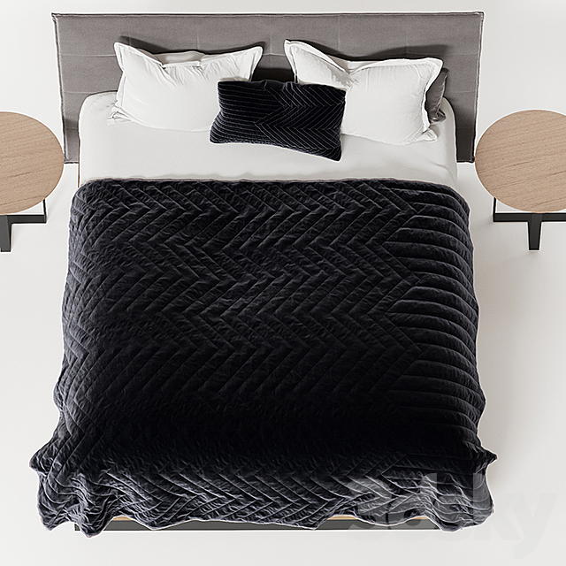 Bed Boconcept Lugano 3DSMax File - thumbnail 5