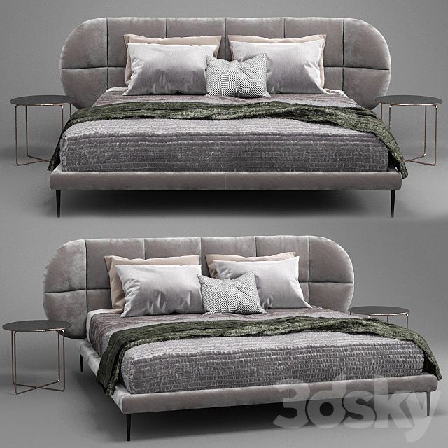 Bed Boconcept Oxford 3DSMax File - thumbnail 1