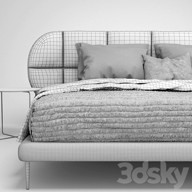 Bed Boconcept Oxford 3DSMax File - thumbnail 3