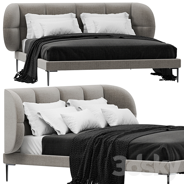 Bed Boconcept OXFORD 3DSMax File - thumbnail 1