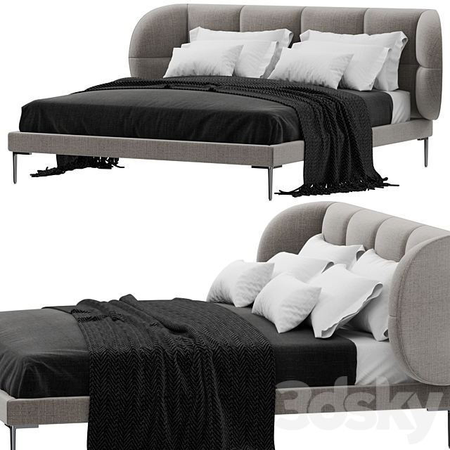 Bed Boconcept OXFORD 3DSMax File - thumbnail 3