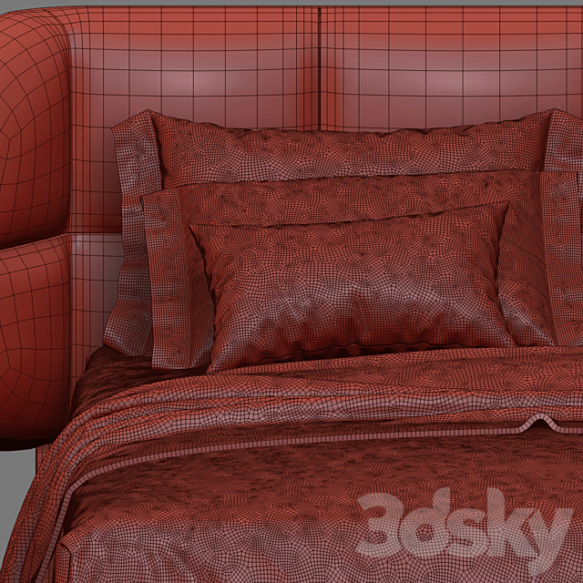 Bed Boconcept OXFORD 3DSMax File - thumbnail 5