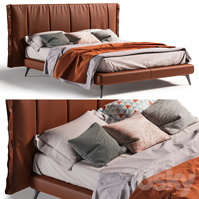 Bed Bonaldo ?uff 3DSMax File - thumbnail 1