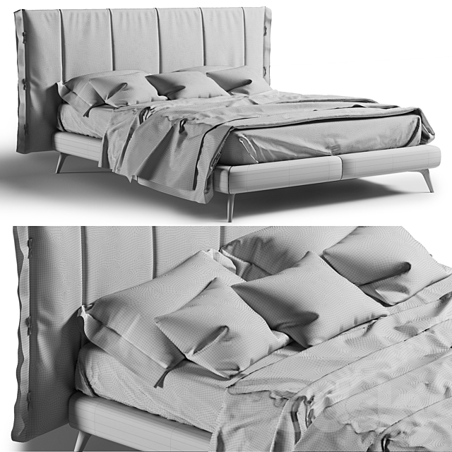 Bed Bonaldo ?uff 3DSMax File - thumbnail 3