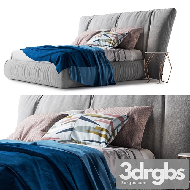 Bed Bonaldo Universe 7 3dsmax Download - thumbnail 1