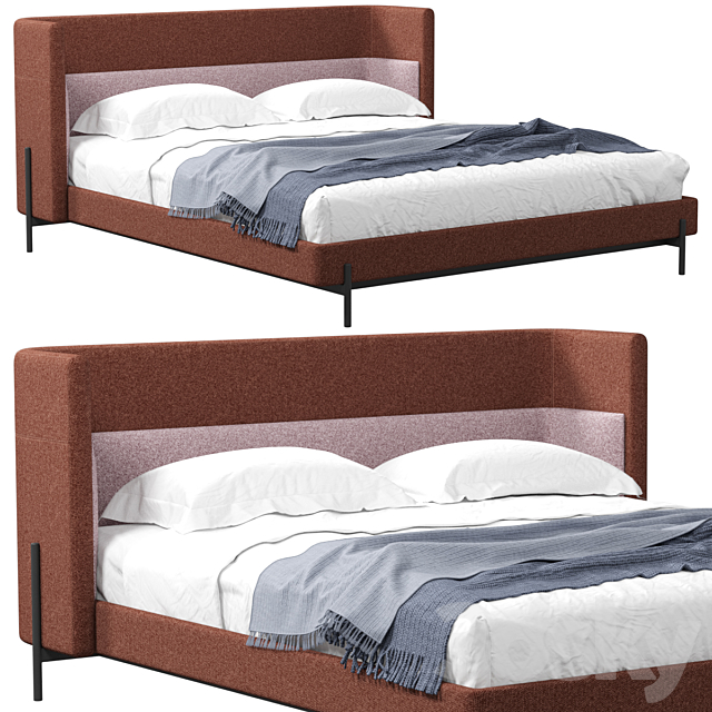 Bed Busnelli Yume 3DSMax File - thumbnail 1