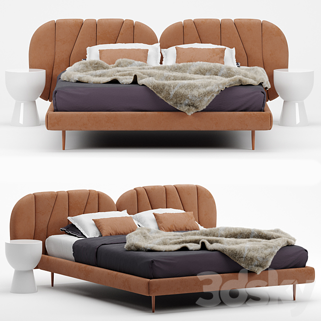 Bed by S12 Interior LAB 3DSMax File - thumbnail 1