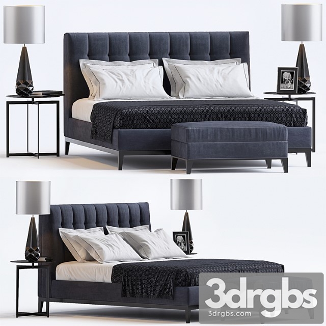 Bed by sofa and chair company 13 2 3dsmax Download - thumbnail 1