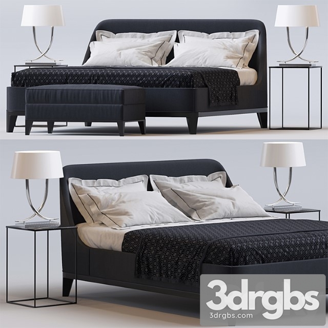 Bed by sofa and chair company 17 2 3dsmax Download - thumbnail 1