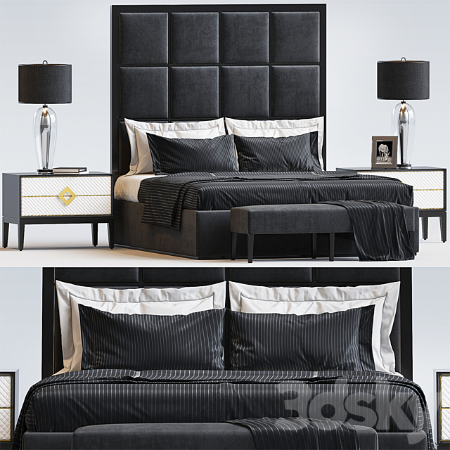 BED BY SOFA AND CHAIR COMPANY 18 3DSMax File - thumbnail 1