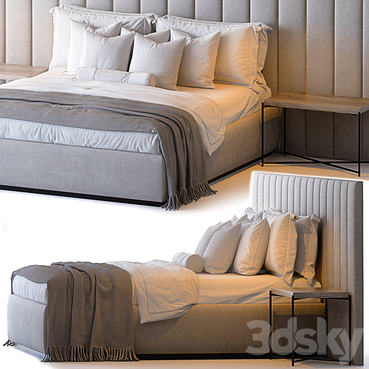 Bed by the Sofa and Chair company 48 3DS Max Model - thumbnail 1