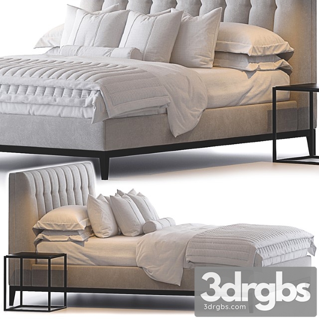 Bed By The Sofa And Chair Company 51 3dsmax Download - thumbnail 1