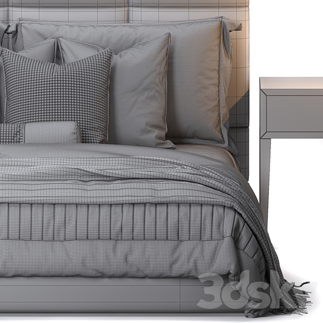 Bed by the Sofa and Chair company 55 3DSMax File - thumbnail 4