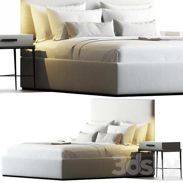 Bed by the Sofa and Chair company 79 3ds Max - thumbnail 1