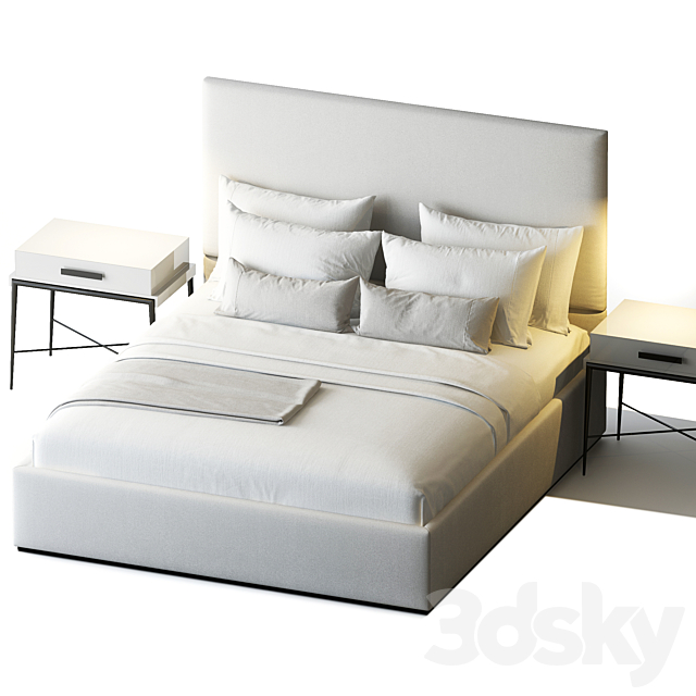 Bed by the Sofa and Chair company 79 3ds Max - thumbnail 2