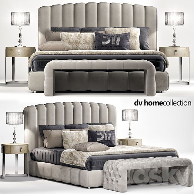 Bed Byron DVhomecollection 3DSMax File - thumbnail 1