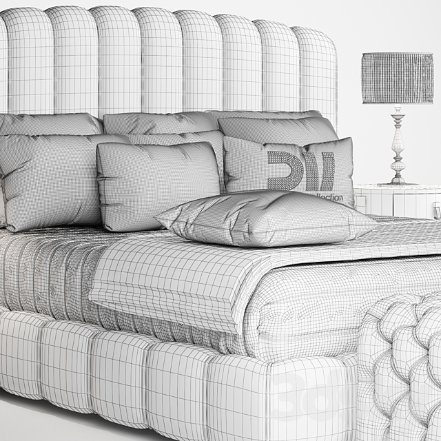 Bed Byron DVhomecollection 3DSMax File - thumbnail 3