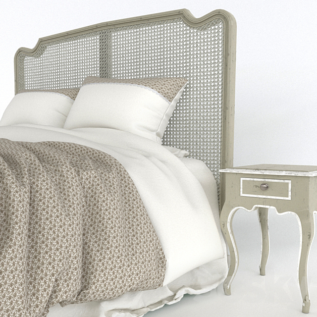 Bed Calison 3DSMax File - thumbnail 2