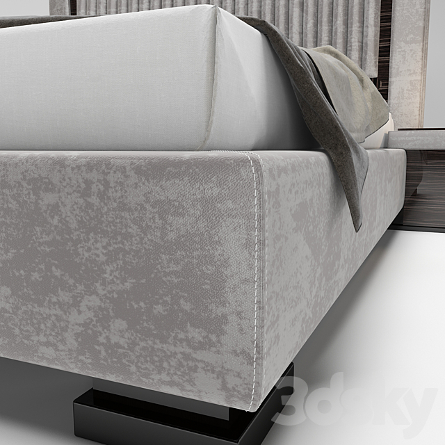 Bed Capital Collection Klass 3DSMax File - thumbnail 3