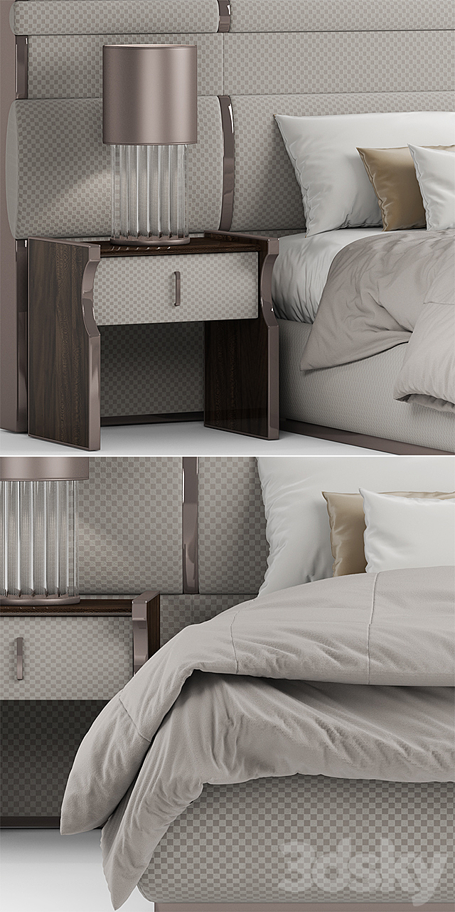 Bed capitalcollection trilogy 3DSMax File - thumbnail 2