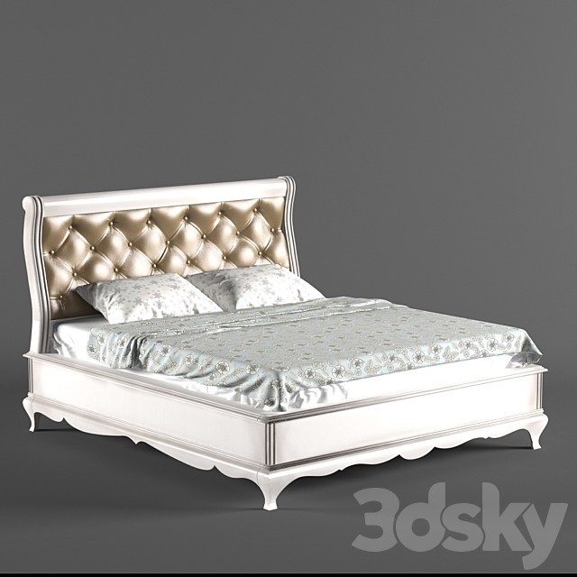 Bed Cavio 3ds Max - thumbnail 1