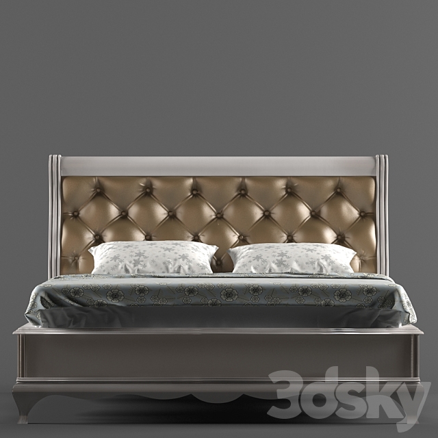 Bed Cavio 3ds Max - thumbnail 2