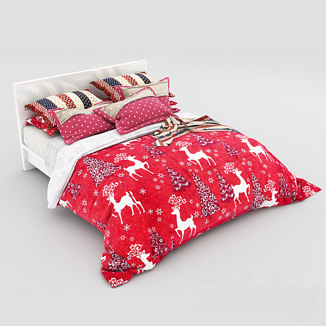 Bed Christmas 3DSMax File - thumbnail 2