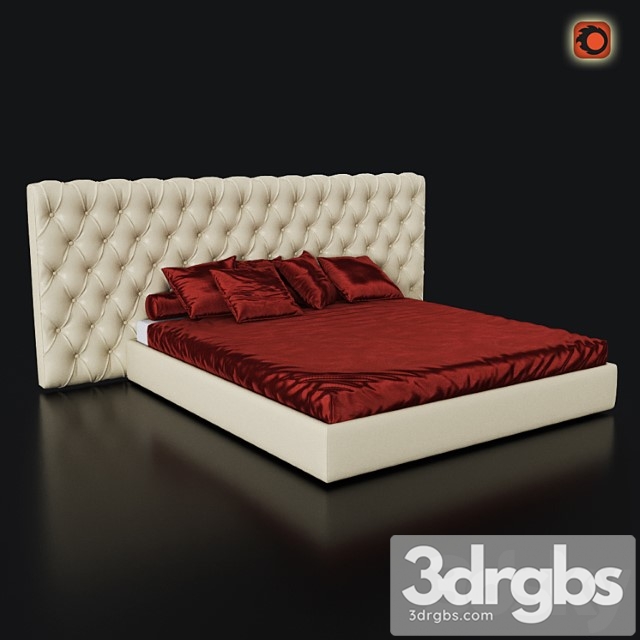 Bed Cinova Gisele 3dsmax Download - thumbnail 1