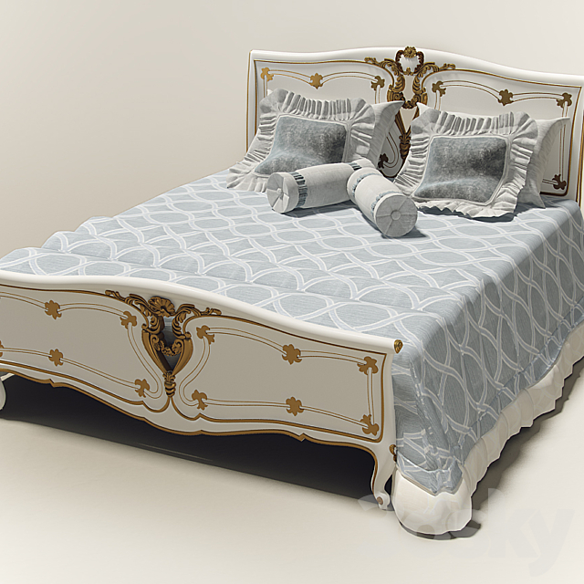 bed classic 3DSMax File - thumbnail 1