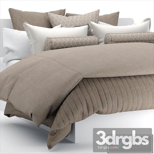 Bed Clothes 3dsmax Download - thumbnail 1