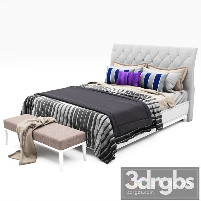 Bed Collection 01 3dsmax Download - thumbnail 1