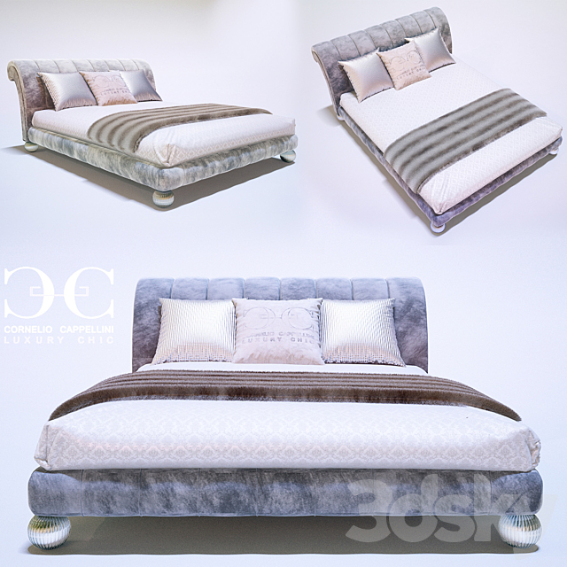 Bed CORNELIO CAPPELLINI Priscilla.5170.1 3DSMax File - thumbnail 1